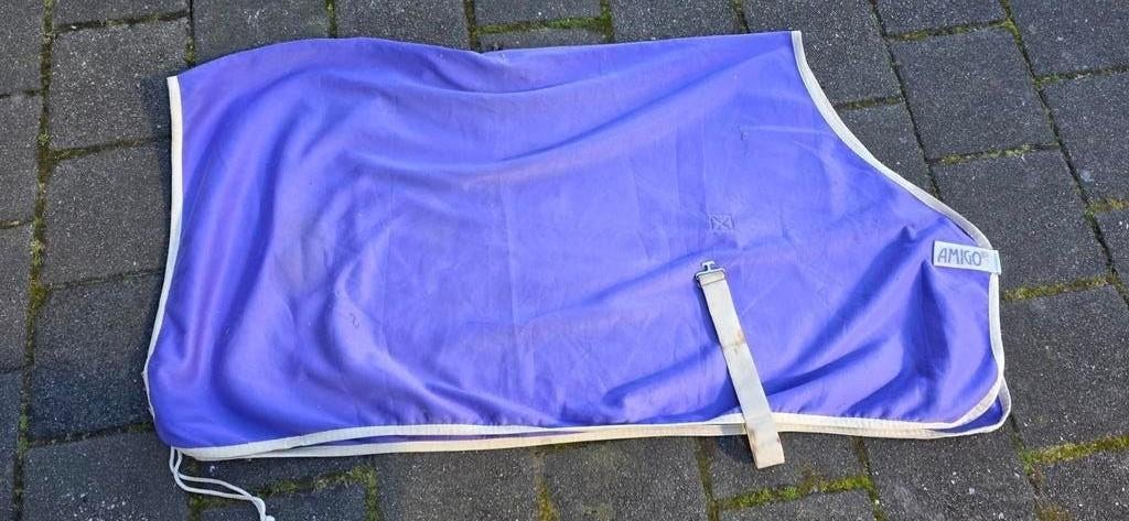 Amigo cooler, Dieren en Toebehoren, Paarden en Pony's | Dekens en Dekjes, Gebruikt, Zweetdeken, Ophalen of Verzenden, Paars