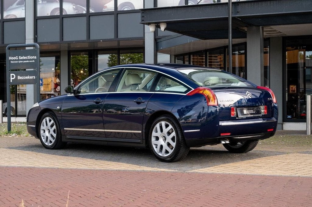 Citroën C6 3.0 V6 EXCLUSIVE (bj 2007, automaat), Auto's, Citroën, Gebruikt, Beige, C6, 2946 cc