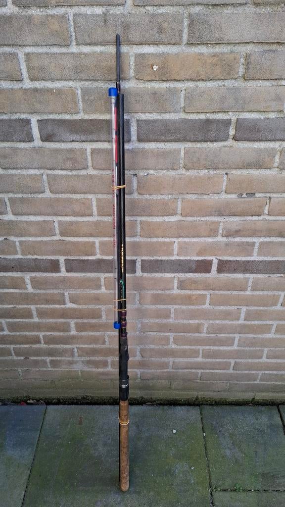 Maver feeder 3.50/3.90 m. + 2 extra toppen, Watersport en Boten, Hengelsport | Witvissen, Ophalen, Gebruikt, Werphengel