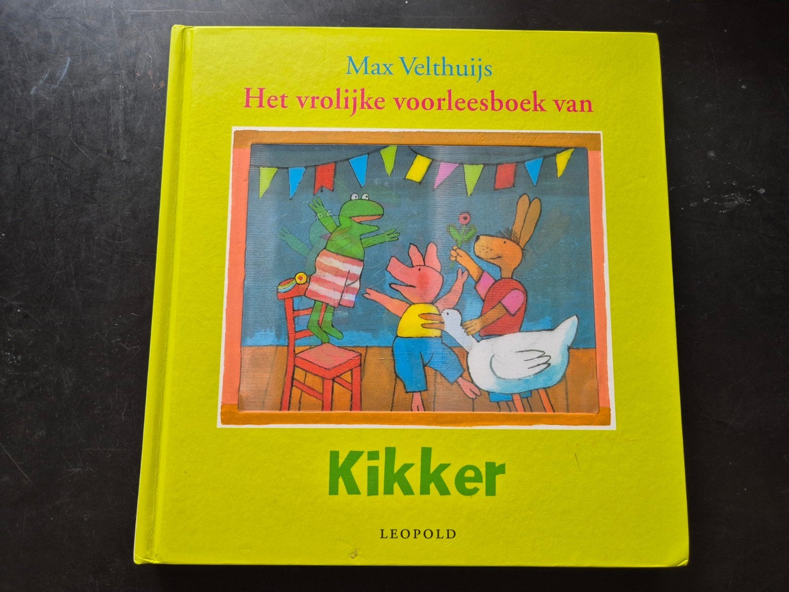 Het vrolijke voorleesboek van Kikker - Max Velthuijs, Boeken, Ophalen of Verzenden, Zo goed als nieuw, Max Velthuijs, Fictie algemeen