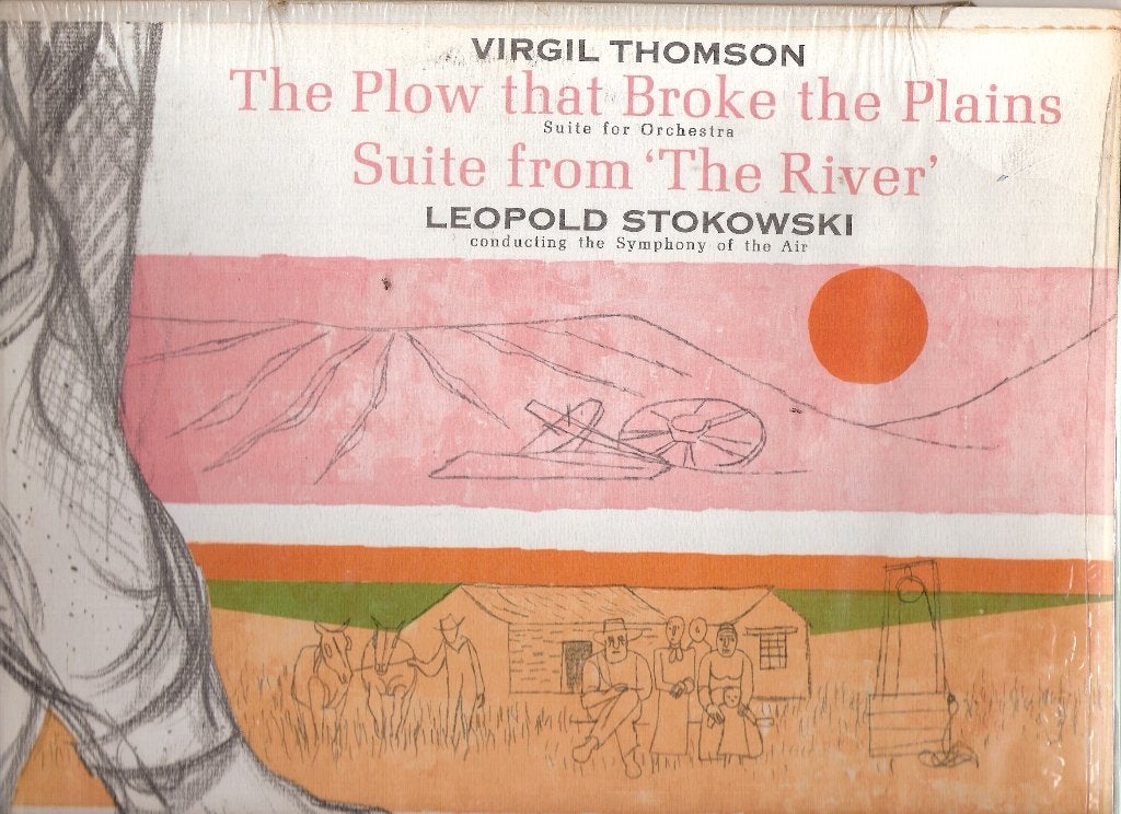 VIRGIL THOMSON LEOPOLD STOKOWSKI THE PLOW VANGUARD VSD, Cd's en Dvd's, Ophalen, Gebruikt, Overige formaten, Overige typen
