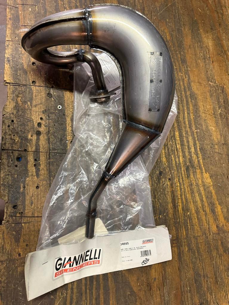 Giannelli uitlaat voor Derbi (oud model 96-98), Derbi, Derbi, Nieuw, Uitlaat