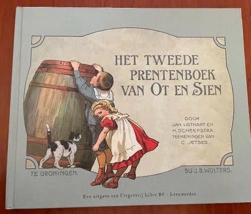 Het tweede prentenboek van Ot en Sien van Jan Ligthart, Ophalen of Verzenden, Zo goed als nieuw, Prentenboek
