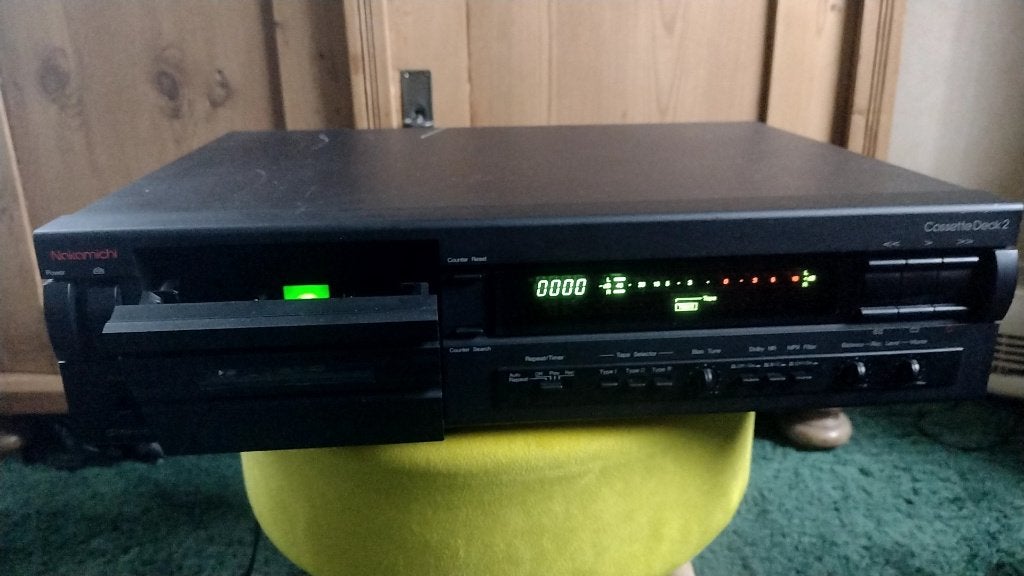 Cassette Deck II, Nakamichi., Audio, Tv en Foto, Cassettedecks, Ophalen, Enkel, Overige merken, Tiptoetsen
