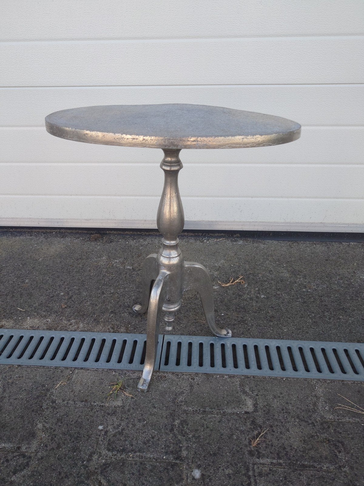 Metalen tafeltje, Huis en Inrichting, Ophalen, Gebruikt