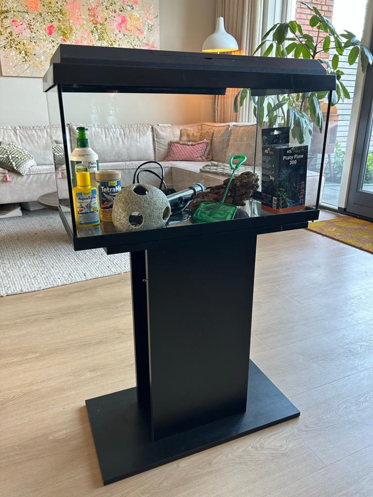 Juwel Aquarium 60 liter incl. meubel en toebehoren, Dieren en Toebehoren, Ophalen, Zo goed als nieuw, Leeg aquarium