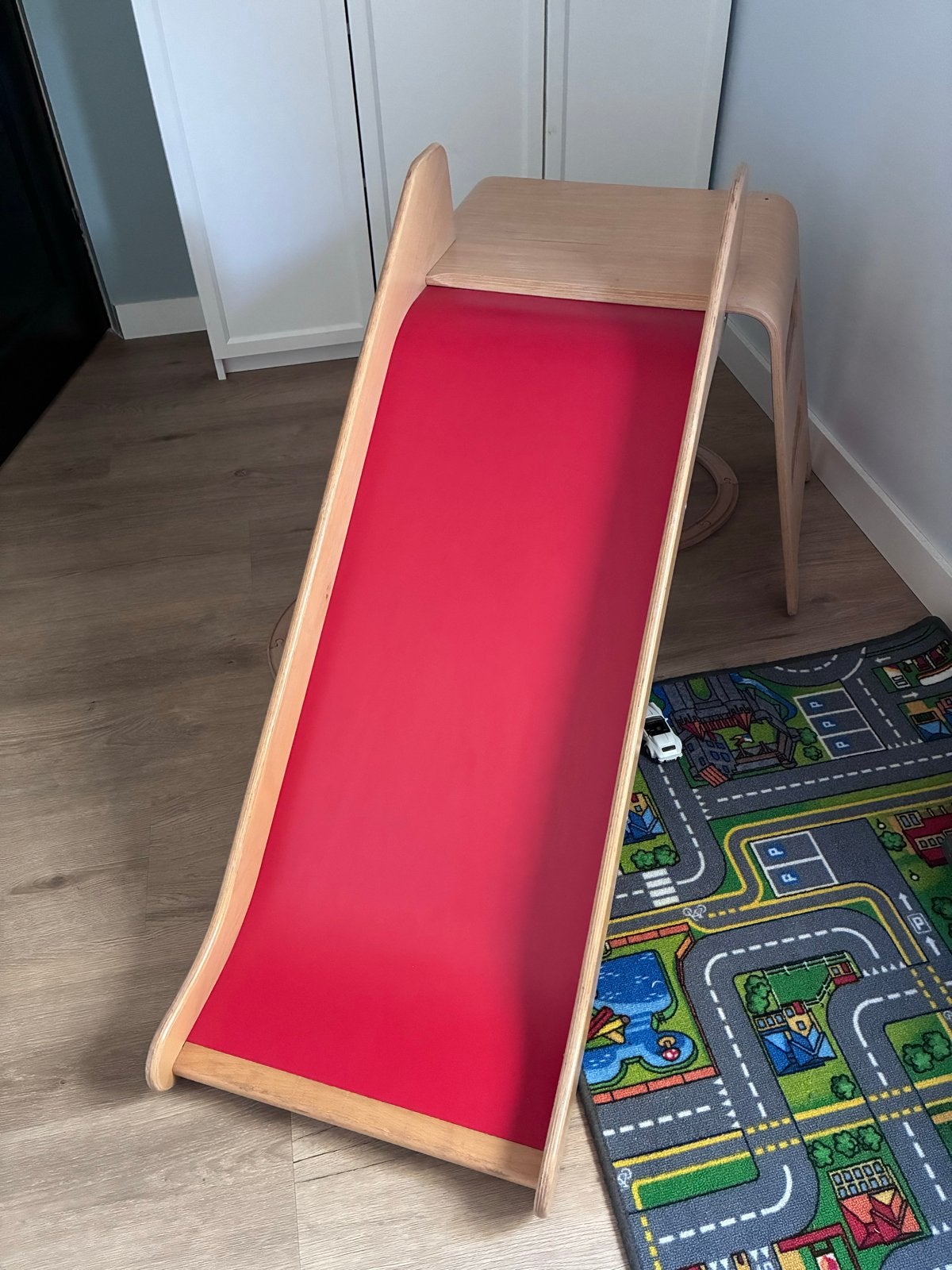 IKEA Virre houten binnenglijbaan, Kinderen en Baby's, Ophalen, Zo goed als nieuw, Glijbaan