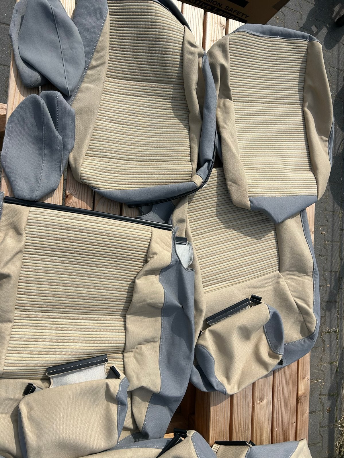 Autostoelbekleding voor camper Volkswagen Calefornia, Ophalen of Verzenden, Gebruikt, Universele onderdelen