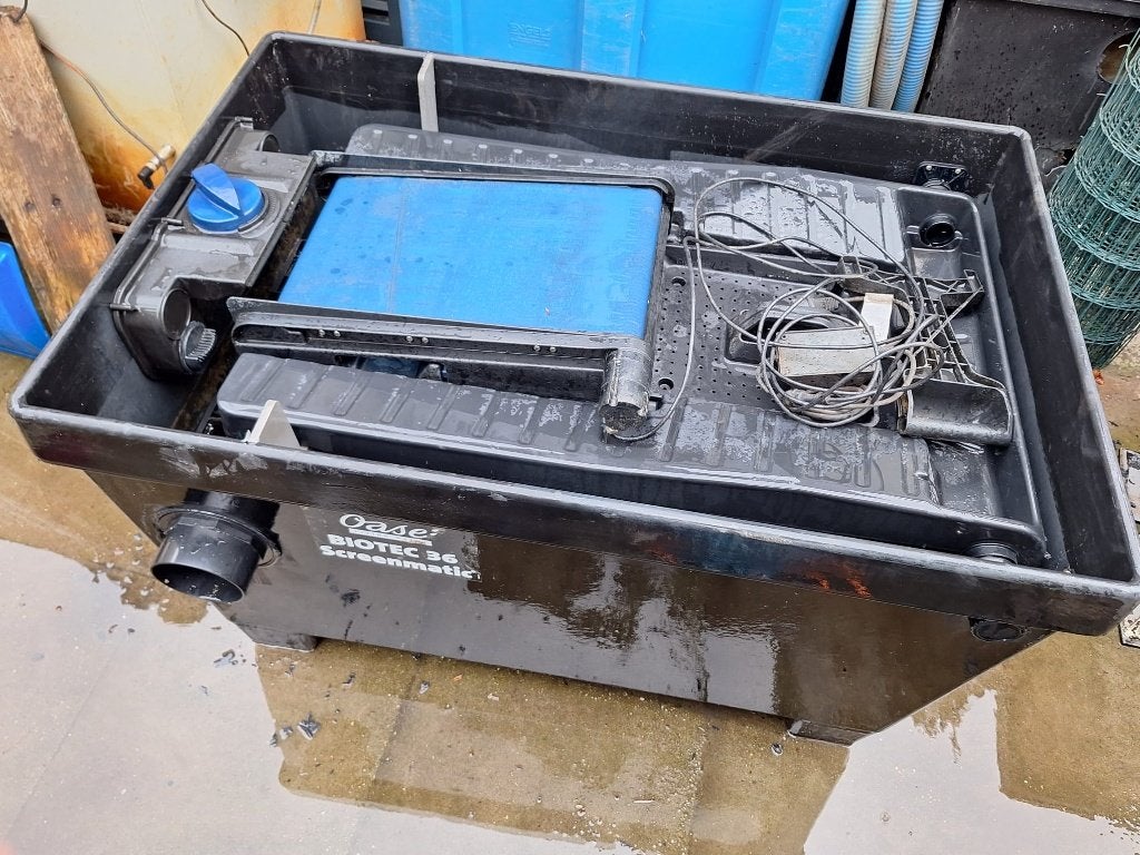 Dik oase vijverfilter biotec screenmatic zelfwerkend bandje, Tuin en Terras, Vijvers, Ophalen, Gebruikt