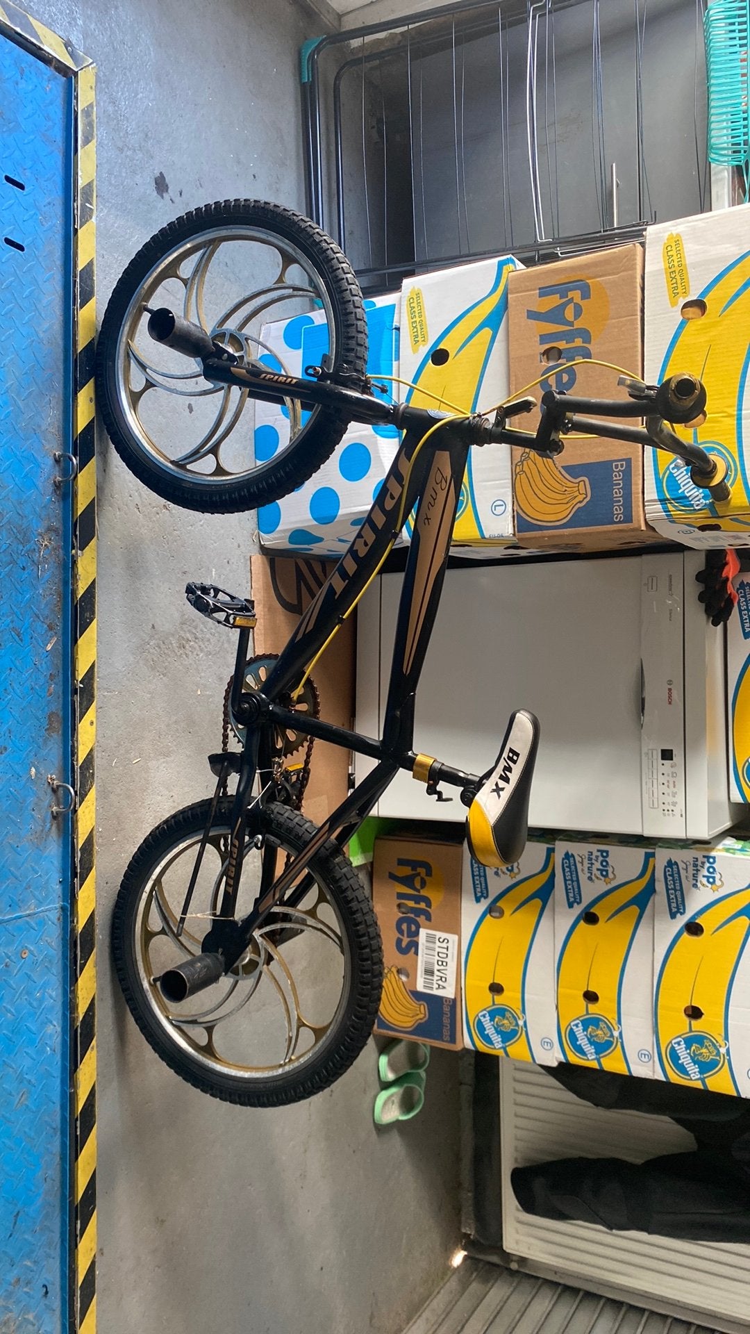 BMX 20 inch: Spirit Cheetah Goud, Fietsen en Brommers, Ophalen, BMX, Staal, Stuur 360° draaibaar