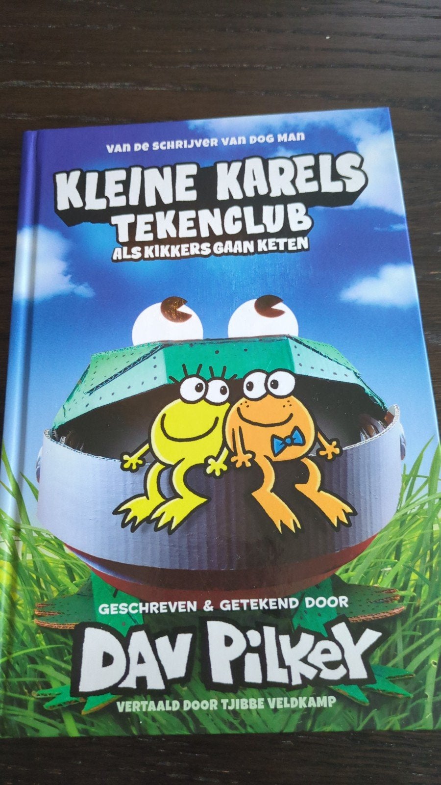 Kleine Karels Tekenclub Als kikkers gaan keten, Ophalen, Zo goed als nieuw