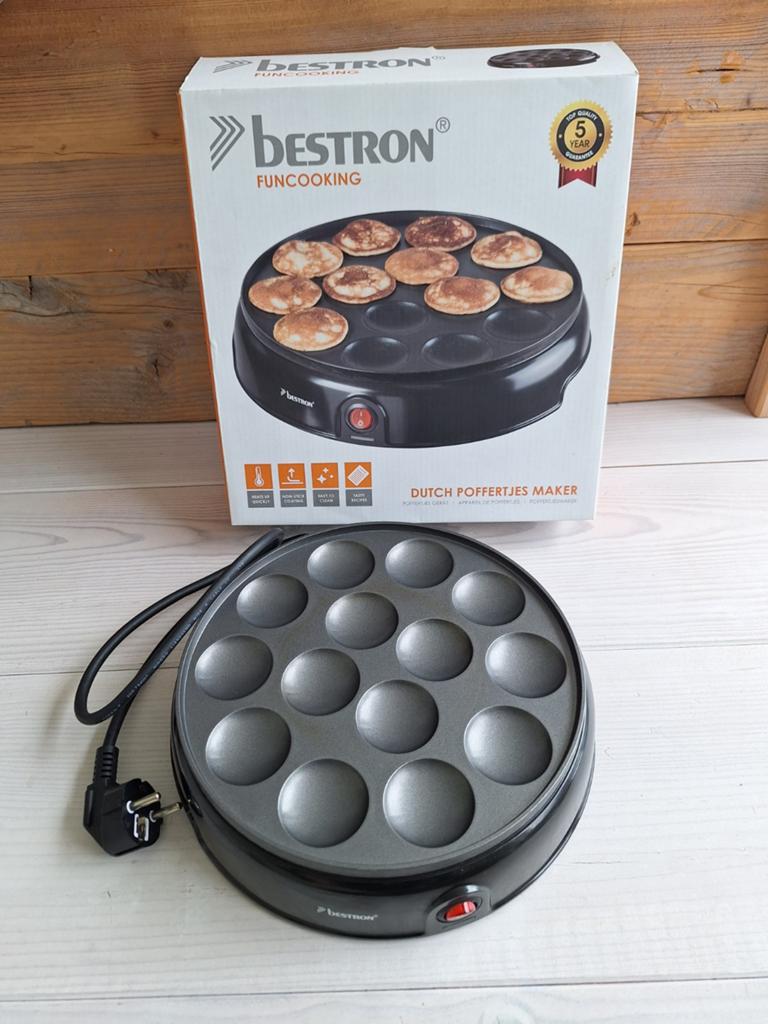 Bestron poffertjesmaker, poffertjes, Ophalen of Verzenden, Zo goed als nieuw