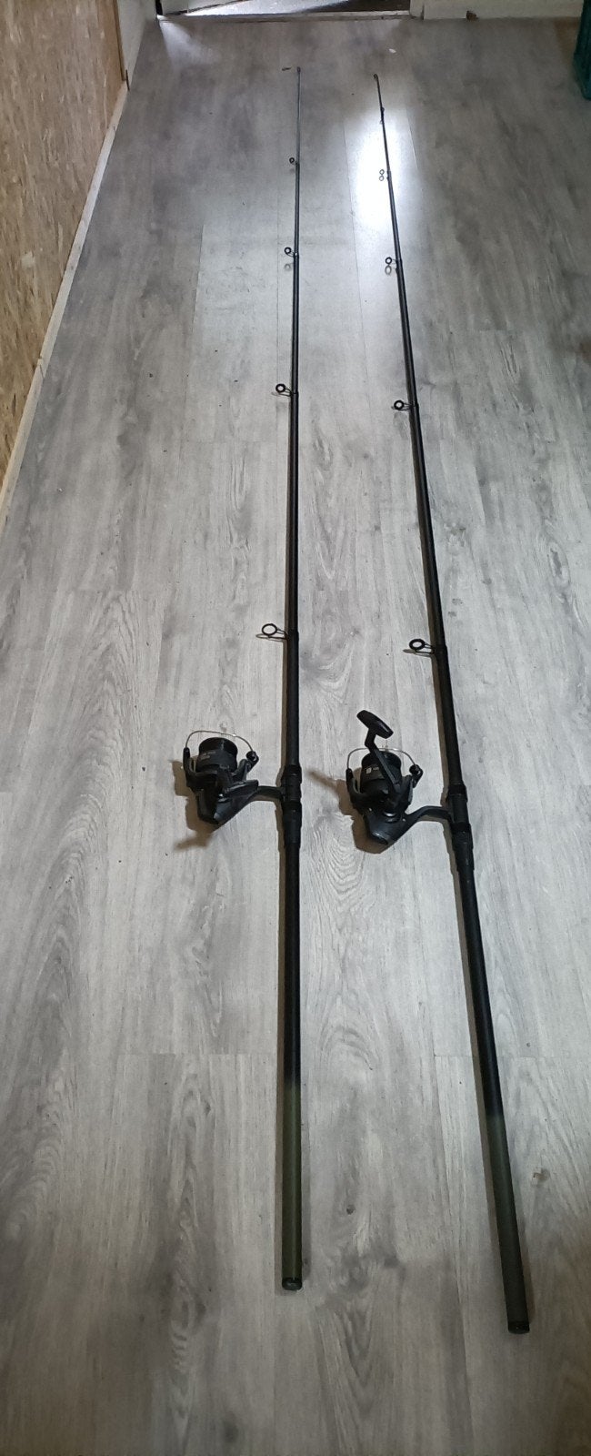 2x Caperlan Hengels 12ft 3.60cm, Watersport en Boten, Ophalen, Zo goed als nieuw