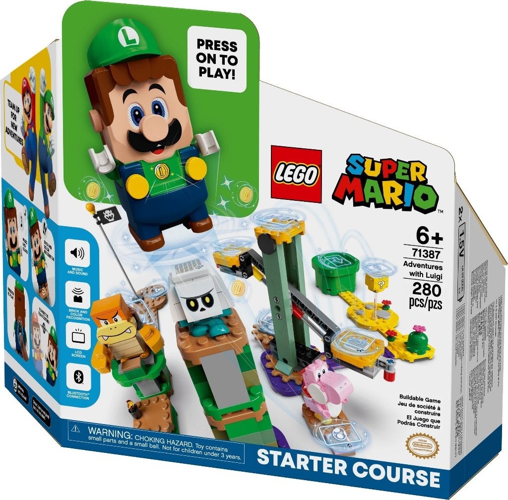 LEGO 71387 Adventures with Luigi (Super Mario), Overige thema's, Nieuw, Ophalen of Verzenden, Complete set