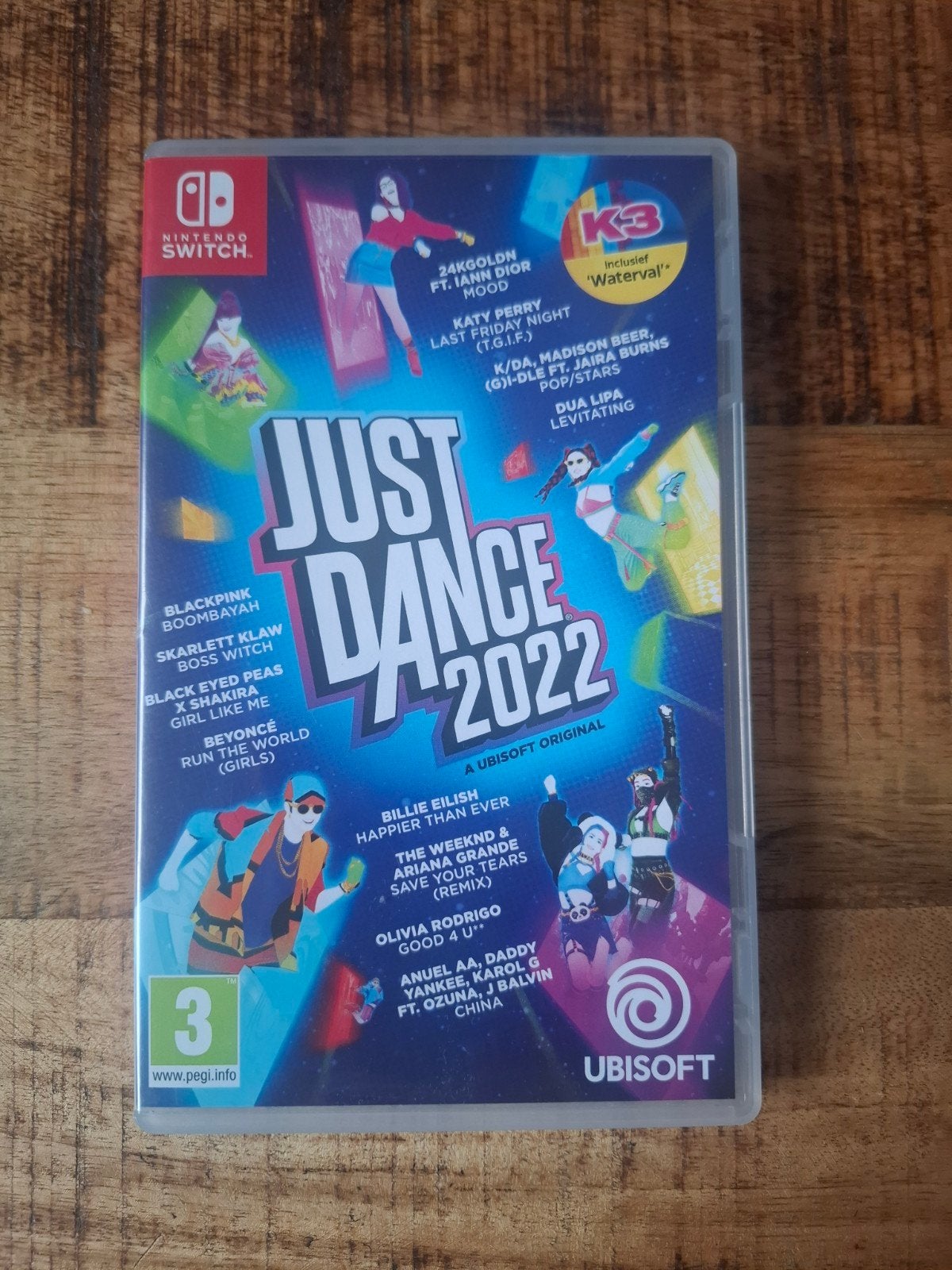 Just Dance 2022 Nintendo Switch - Inclusief K3 Waterval, Ophalen of Verzenden, Zo goed als nieuw, Switch Original