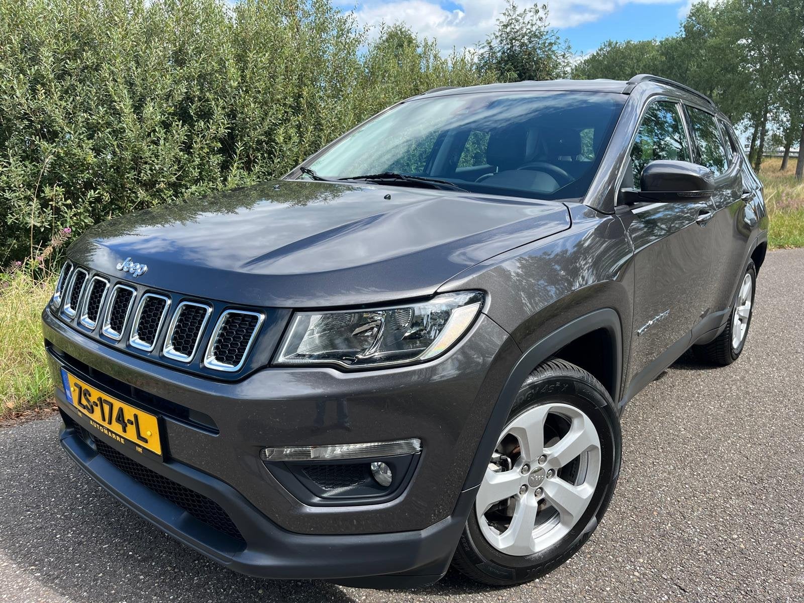 Jeep Compass 1.4 | Clima | Cruise | Navi | Bluetooth | Achte, Auto's, Voorwielaandrijving, 450 kg, Gebruikt, Euro 6