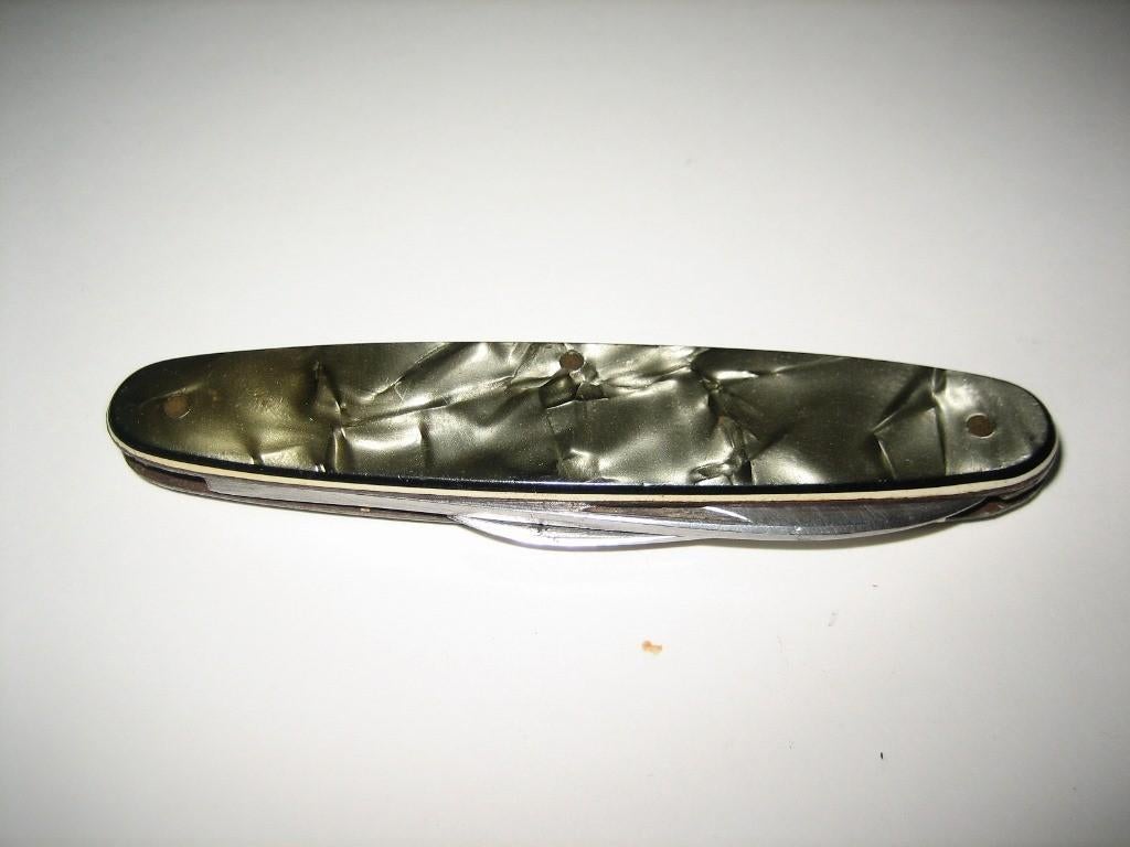 Vintage ADOLA double blade knife, Ophalen of Verzenden