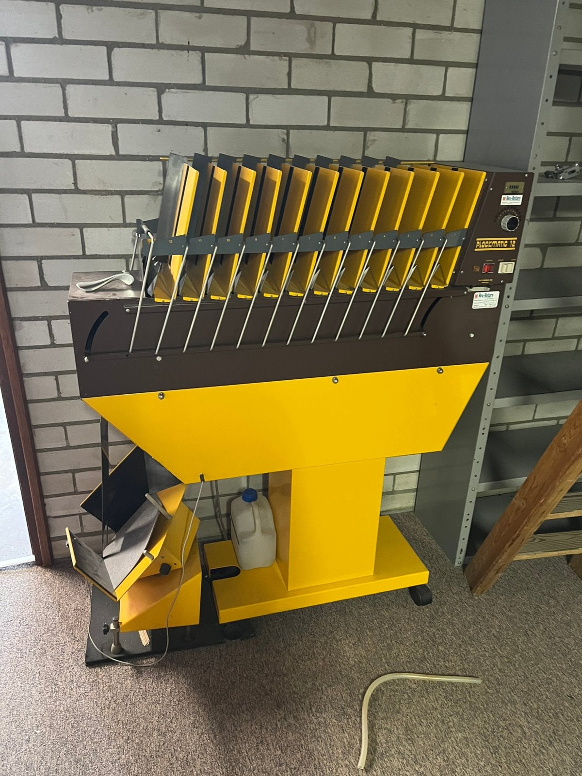 Rex Rotary plockmatic 12 sorteermachine., Ophalen, Gebruikt