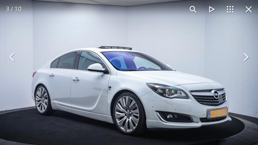 Opel Insignia OPC velgen 20 inch (nette set + banden)-UNIEK!, Auto-onderdelen, Banden en Velgen, Ophalen, Velg(en), Personenwagen