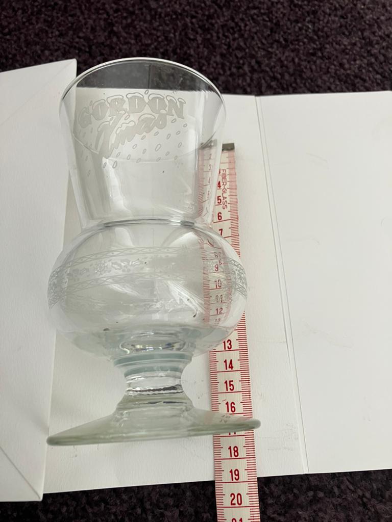 Gordon's Gin Glas - Uniek en Gaaf, Ophalen of Verzenden