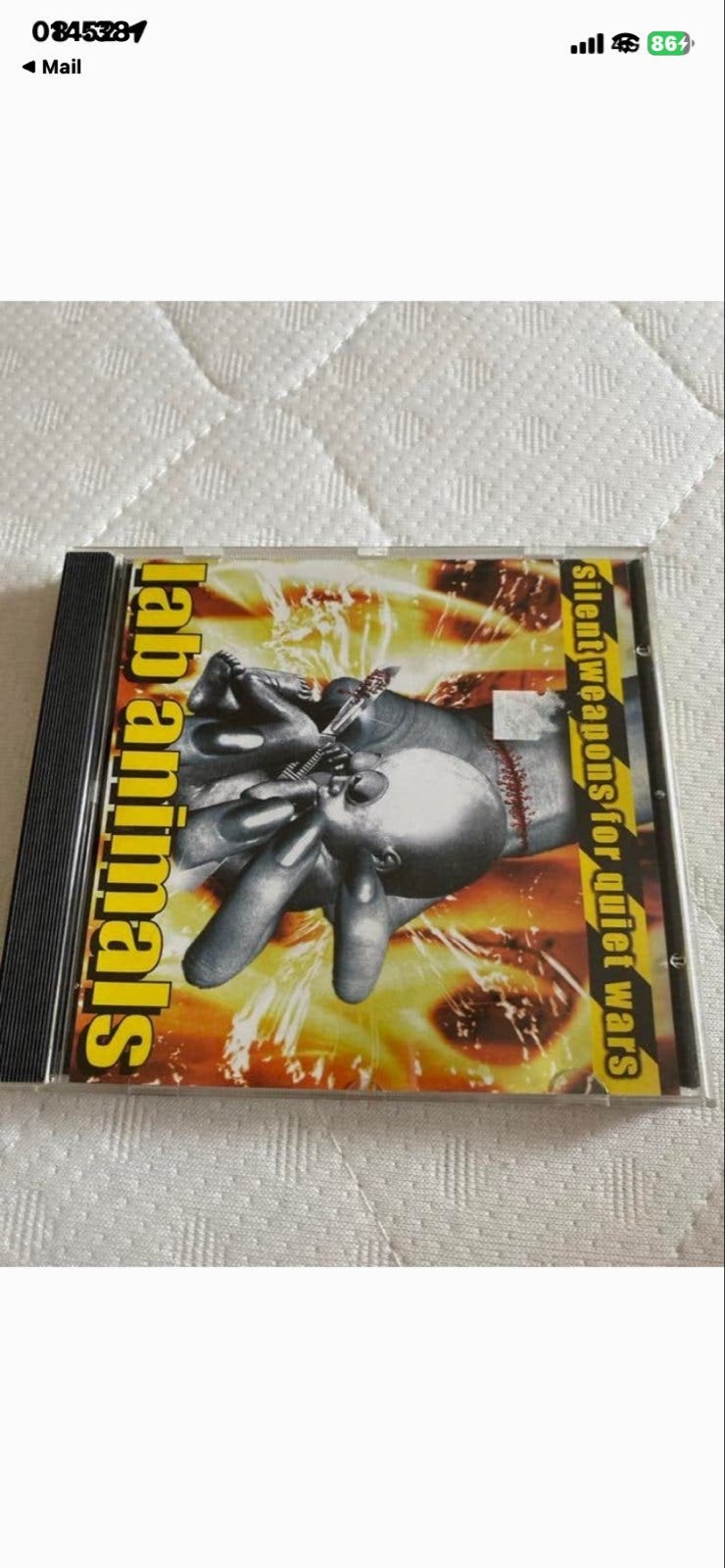 Lab Animals - Silent Weapons for Quiet Wars CD, Ophalen of Verzenden, Gebruikt, Album, Inclusief doosje