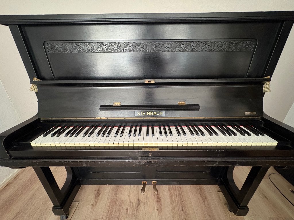 Weissbrod Piano, Muziek en Instrumenten, Piano's, Ophalen, Gebruikt, Zwart, Piano