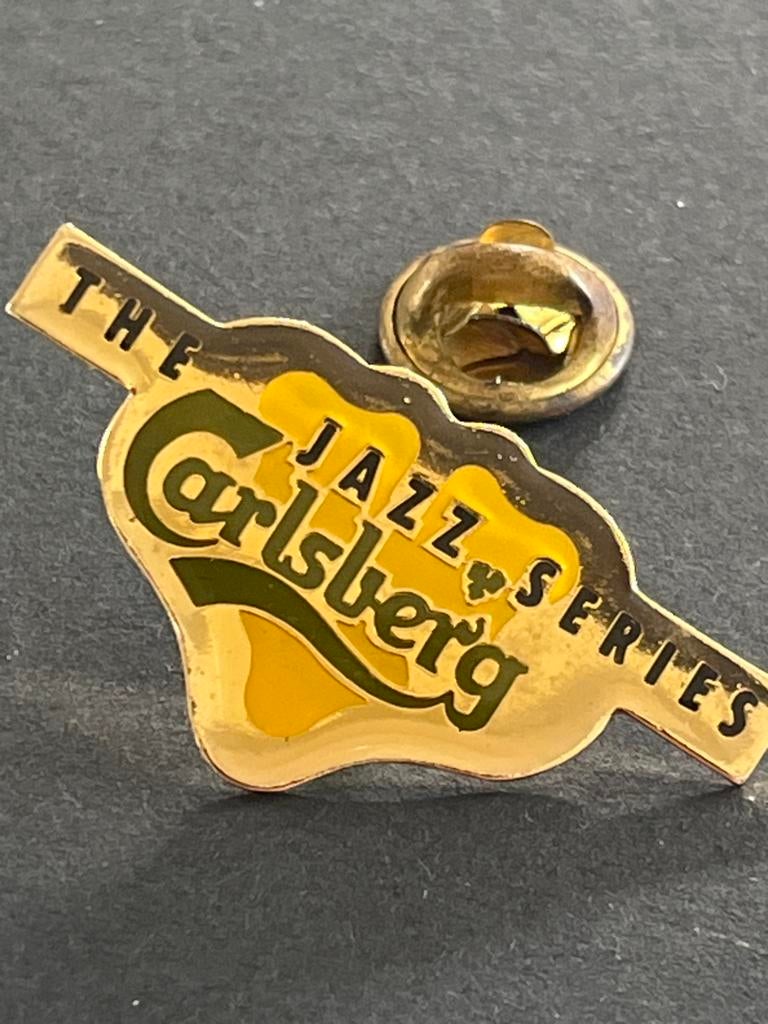 Carlsberg The Jazz Series bier pin, Gebruikt, Carlsberg, Ophalen of Verzenden, Nvt
