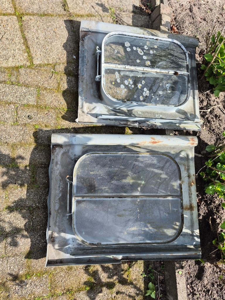 2 kiep-zolderramen, Doe-het-zelf en Verbouw, Glas en Ramen, Ophalen, Gebruikt, Minder dan 80 cm, Minder dan 80 cm