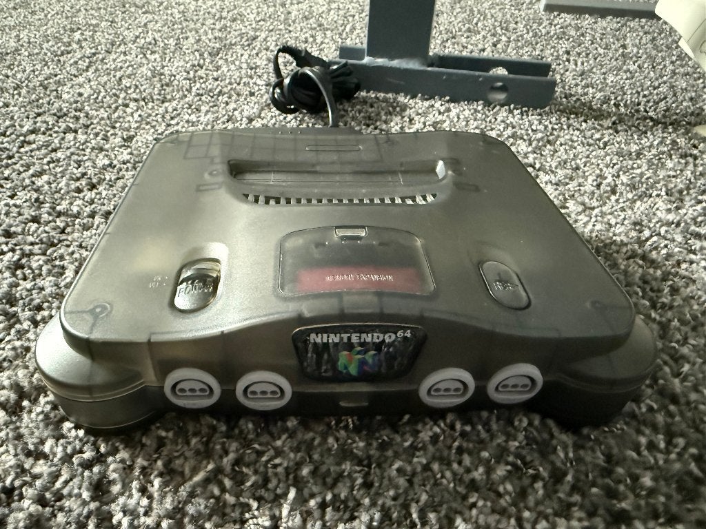 Nintendo 64 PAL - Smoke grey nieuwe shell en recap, Ophalen of Verzenden, Gebruikt, Met 1 controller