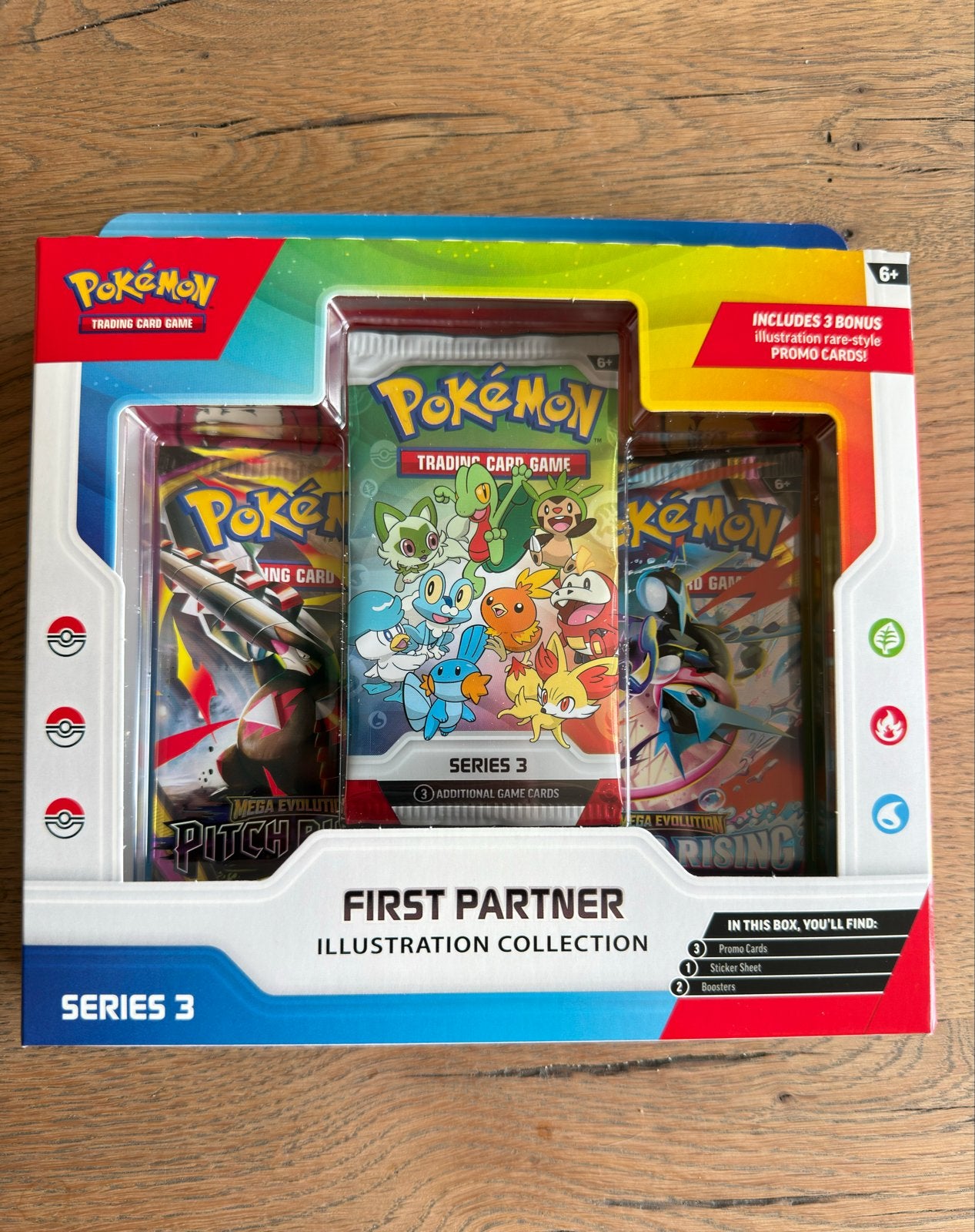 Pokémon First Partner Illustration Collectie Serie 3, Ophalen of Verzenden, Nieuw, Overige typen