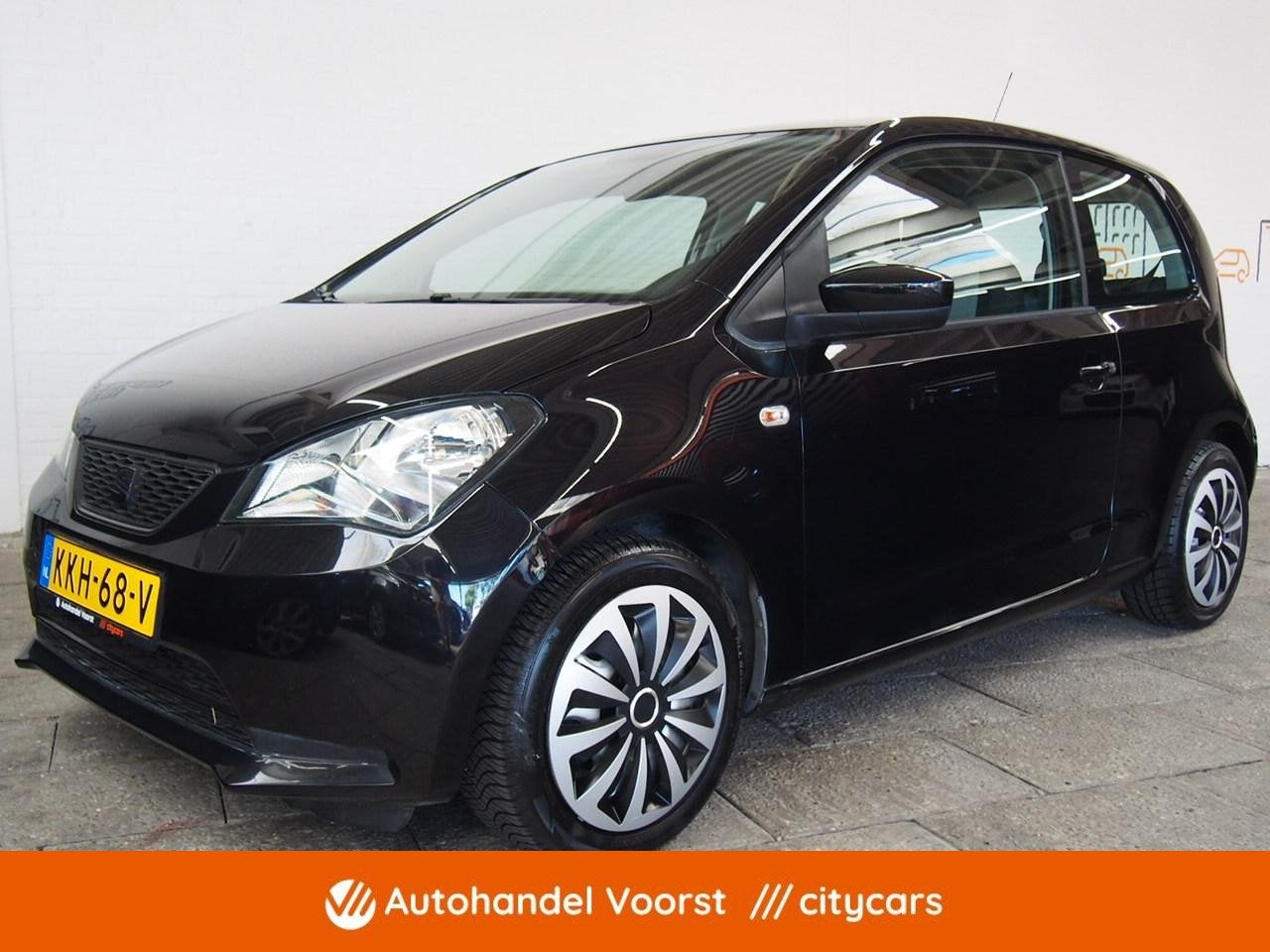 SEAT Mii 1.0 Style Airco (APK:Nieuw) Incl.Garantie, Voorwielaandrijving, Elektrische ramen, Stof, Gebruikt