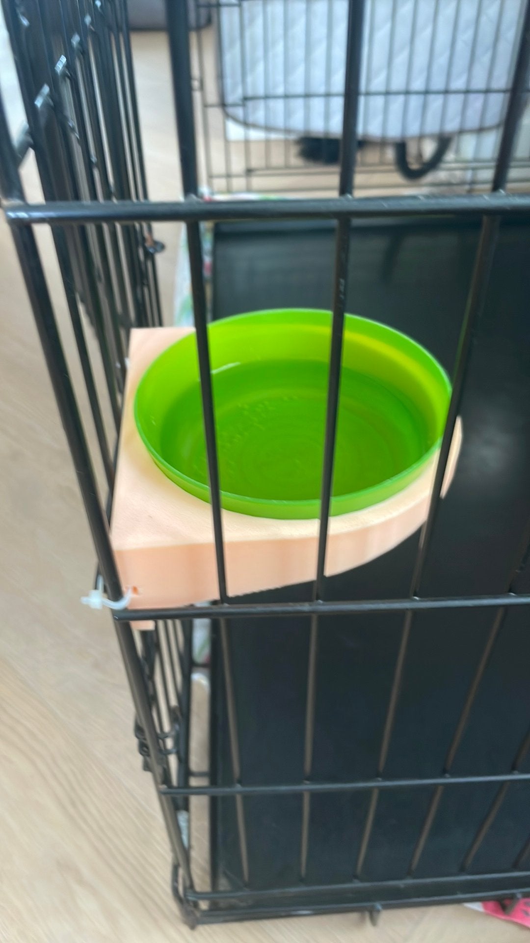 Drinkbak houder voor in een bench, Overige merken, Ophalen of Verzenden, Nieuw, Voer-/drinkbak