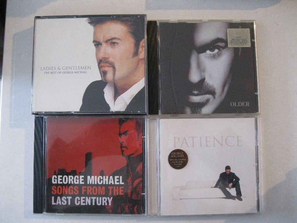 George Michael 4 CD Albums Bundel – Older Patience, Inclusief boekje, Gebruikt, Album, Verzenden