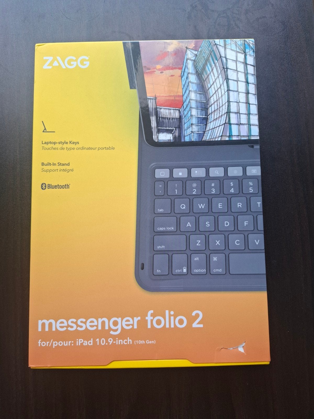 ZAGG Messenger Folio 2 voor iPad 10.9-inch (10e generatie), 10 inch, Apple iPad, Nieuw, Ophalen of Verzenden