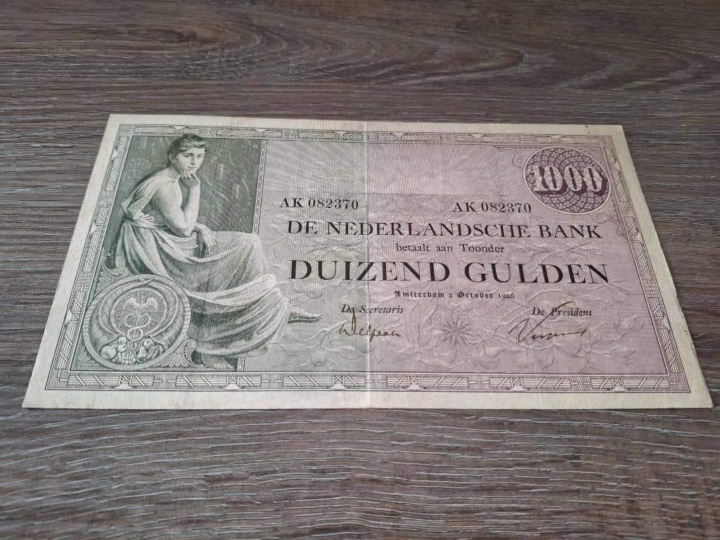 Biljet 1000 gulden Grietje Seel, 1926, Ophalen of Verzenden, 1000 gulden