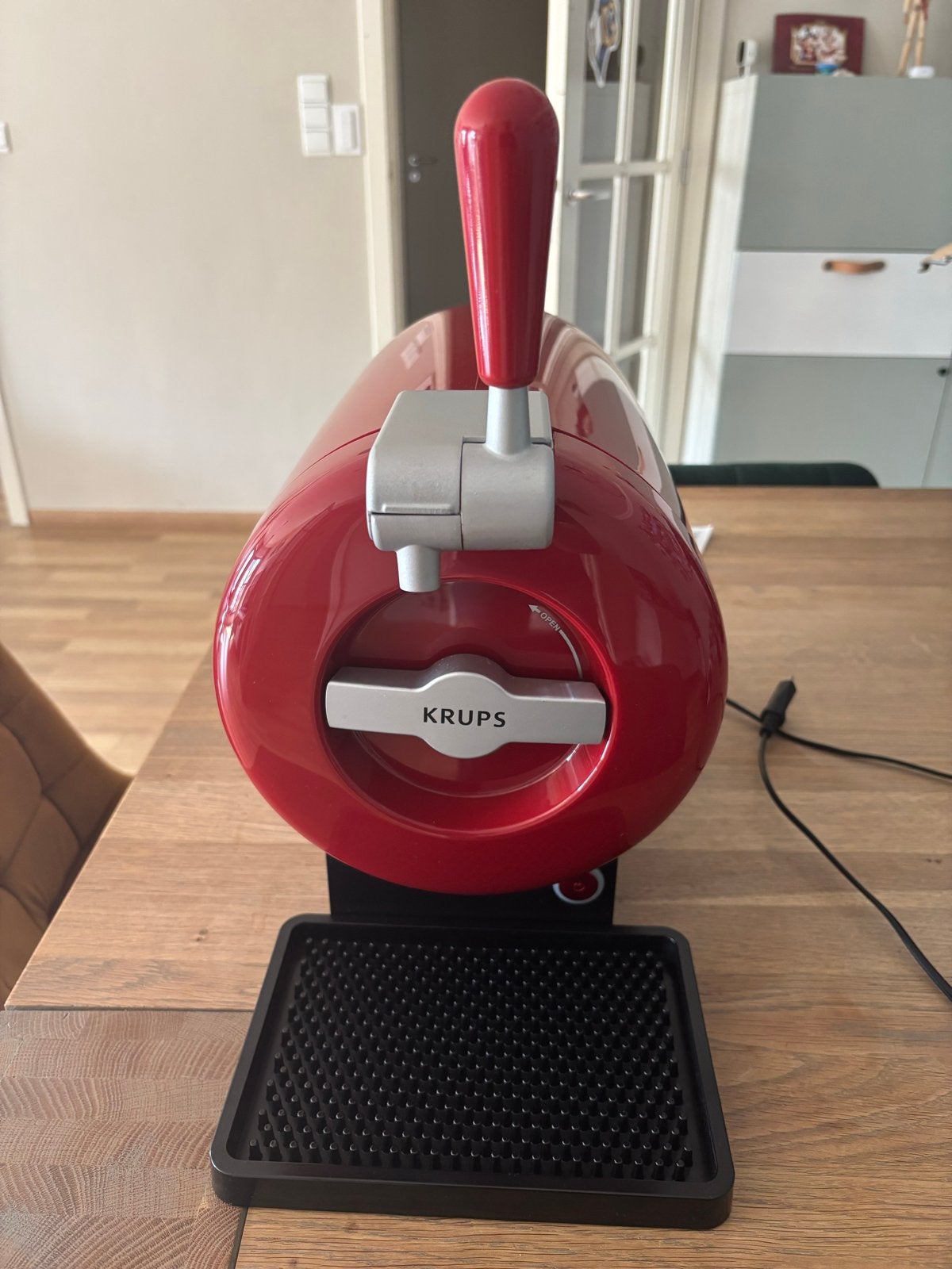 Krups The Sub thuistap - Rood, Ophalen, Zo goed als nieuw, Krups