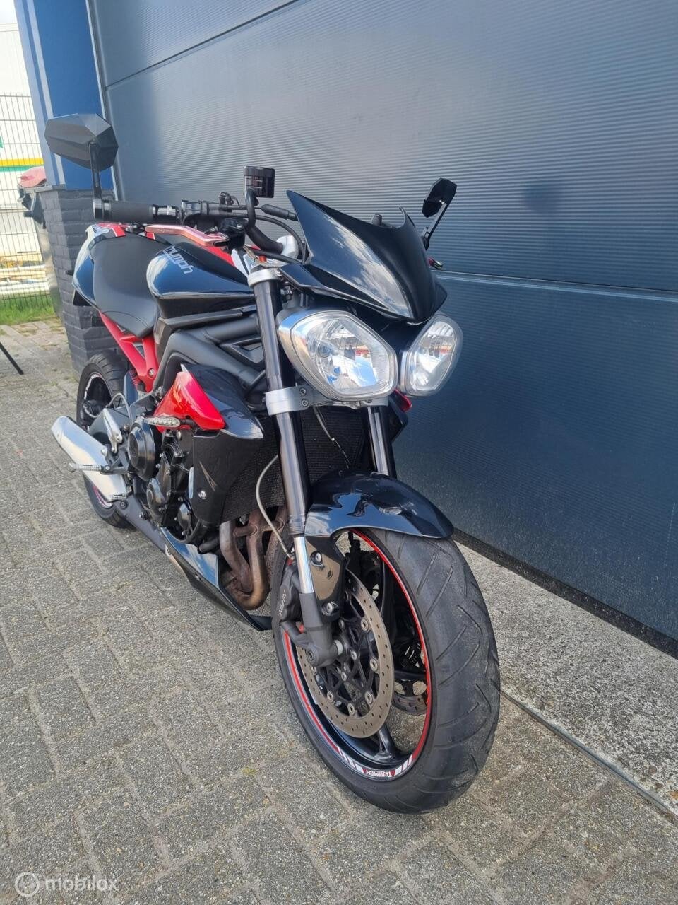 Dikke Triumph Street Triple R ABS (bj 2014) Bulls stickerset, 675 cc, Meer dan 35 kW, Toermotor, ABS
