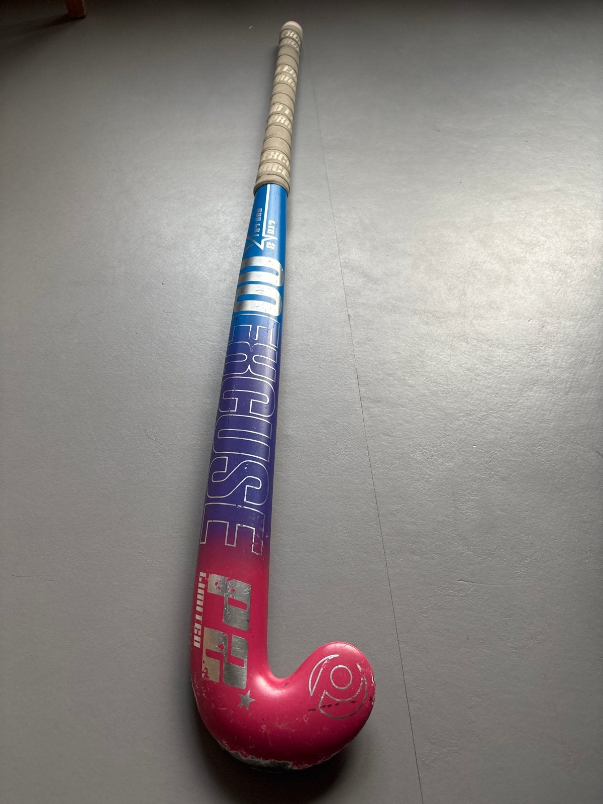 Princess hockeystick, roze/blauw, gebruikt, Sport en Fitness, Ophalen of Verzenden, Gebruikt, Stick