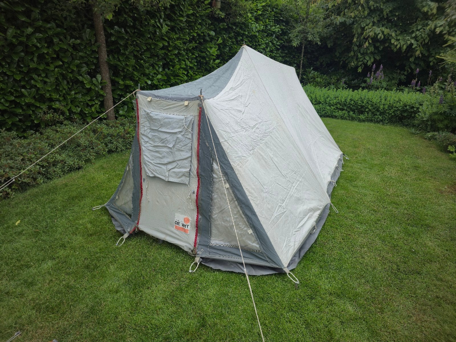 De Wit katoenen tent voor 1-2 personen, Caravans en Kamperen, Tenten, Ophalen of Verzenden