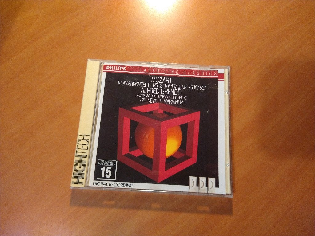 CD Mozart. Alfred Brendel. Klavierkonzerte, Ophalen of Verzenden, Classicisme, Zo goed als nieuw, Orkest of Ballet