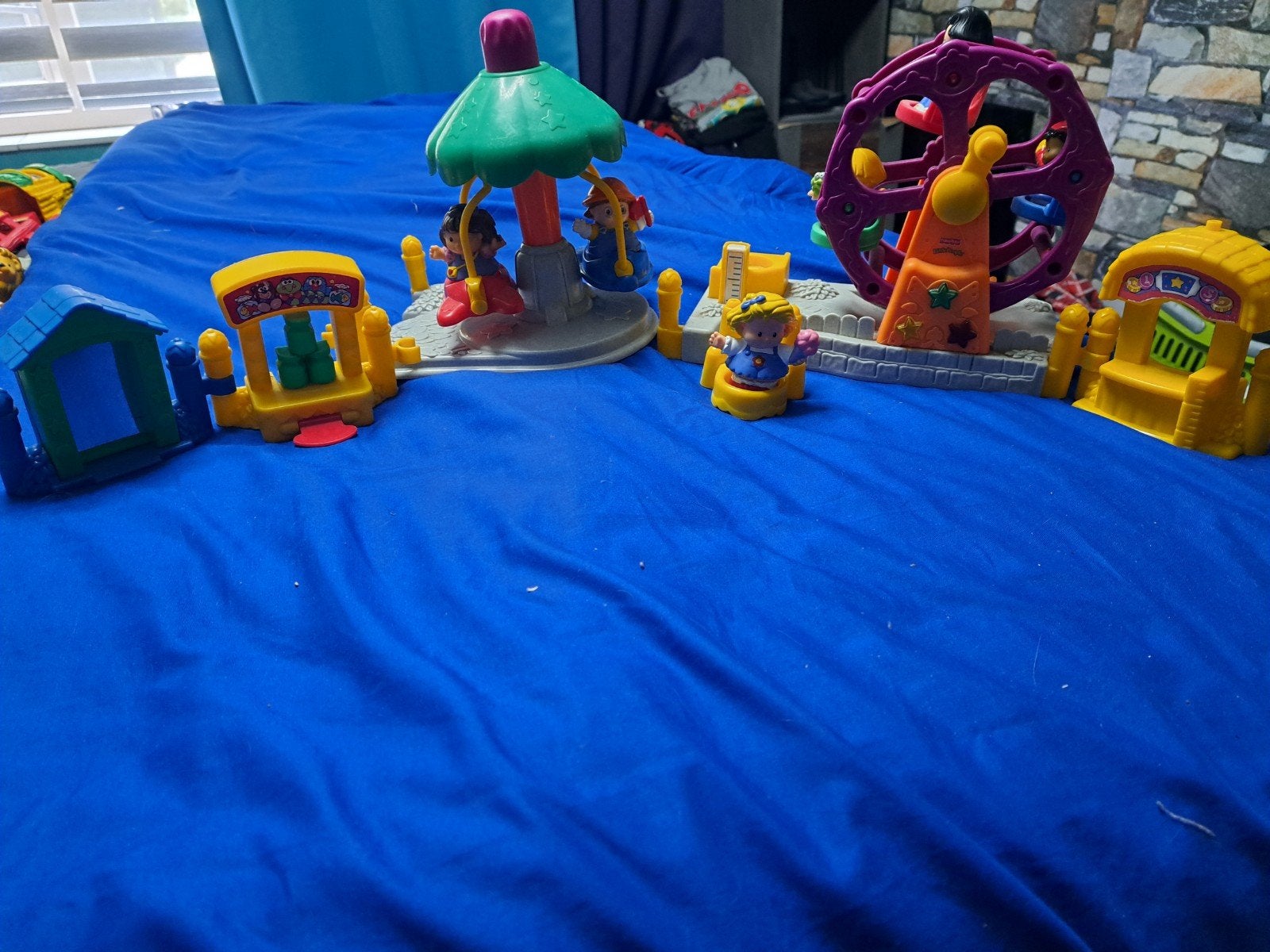 little people kermis met poppetjes, Kinderen en Baby's, Ophalen, Speelset