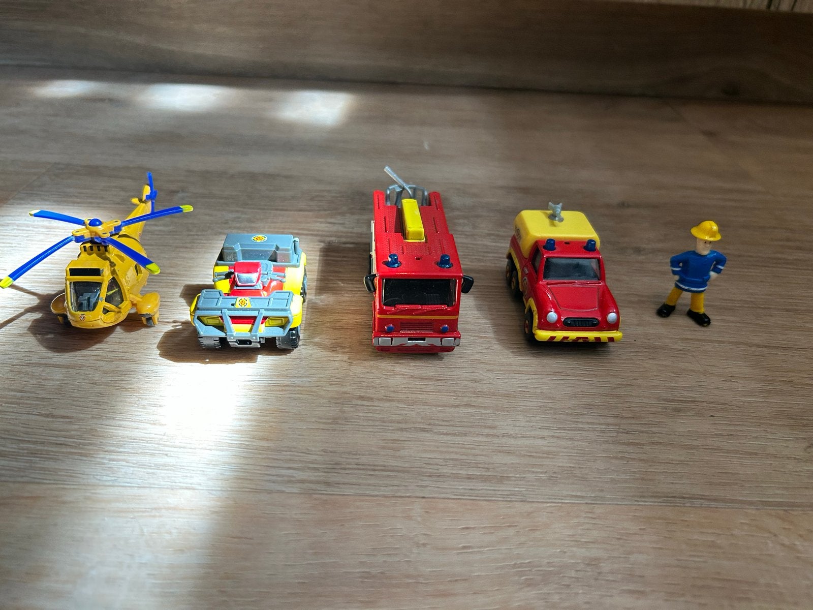 Dickie Toys Brandweerman Sam voertuigen en figuur, Ophalen of Verzenden, Gebruikt