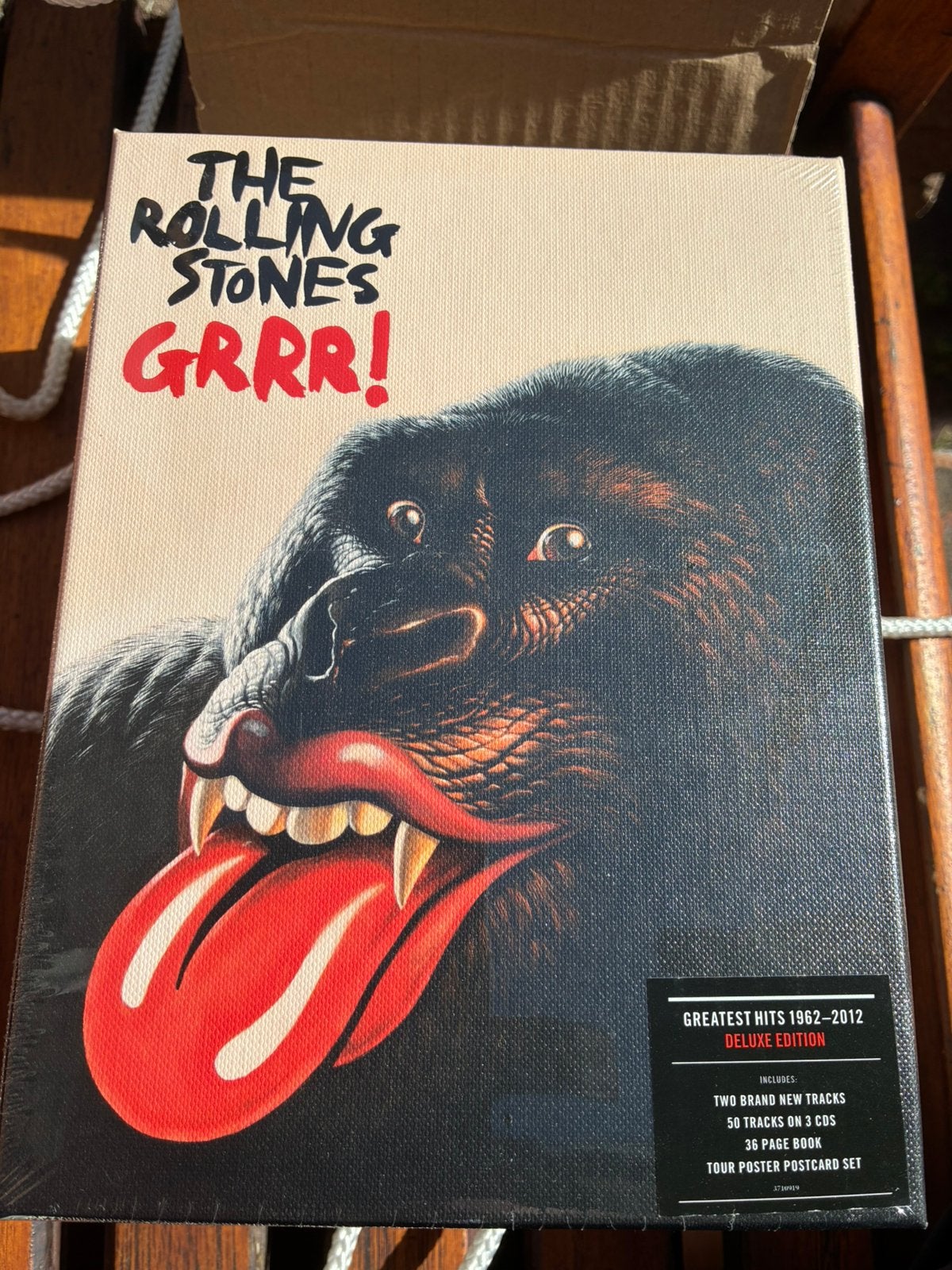 3 CD Deluxe Box - GRRR ! Rolling Stones (Limited Edition), Cd's en Dvd's, Cd's | Rock, Ophalen of Verzenden, Nieuw in verpakking