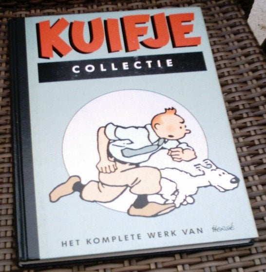 Kuifje: Afrika, Amerika, Biografie van Herge., Eén stripboek, Ophalen of Verzenden, Zo goed als nieuw
