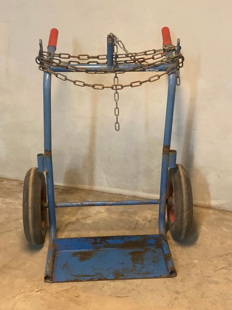 Steekwagen voor gasflessen, 60 tot 80 liter, Ophalen, Gebruikt, Steekwagen