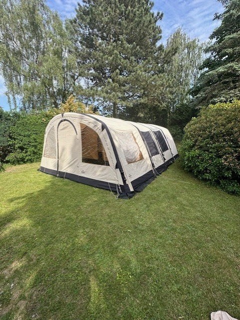 Opblaasbare tent miami air tc 6, Ophalen, Gebruikt, Tot en met 4
