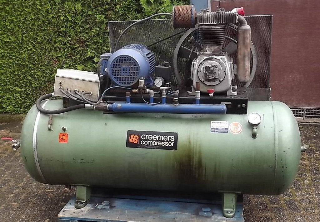 Compressor, Creemers compressor CG 1200, Ophalen, Gebruikt, 800 liter/min of meer, 6 tot 10 bar