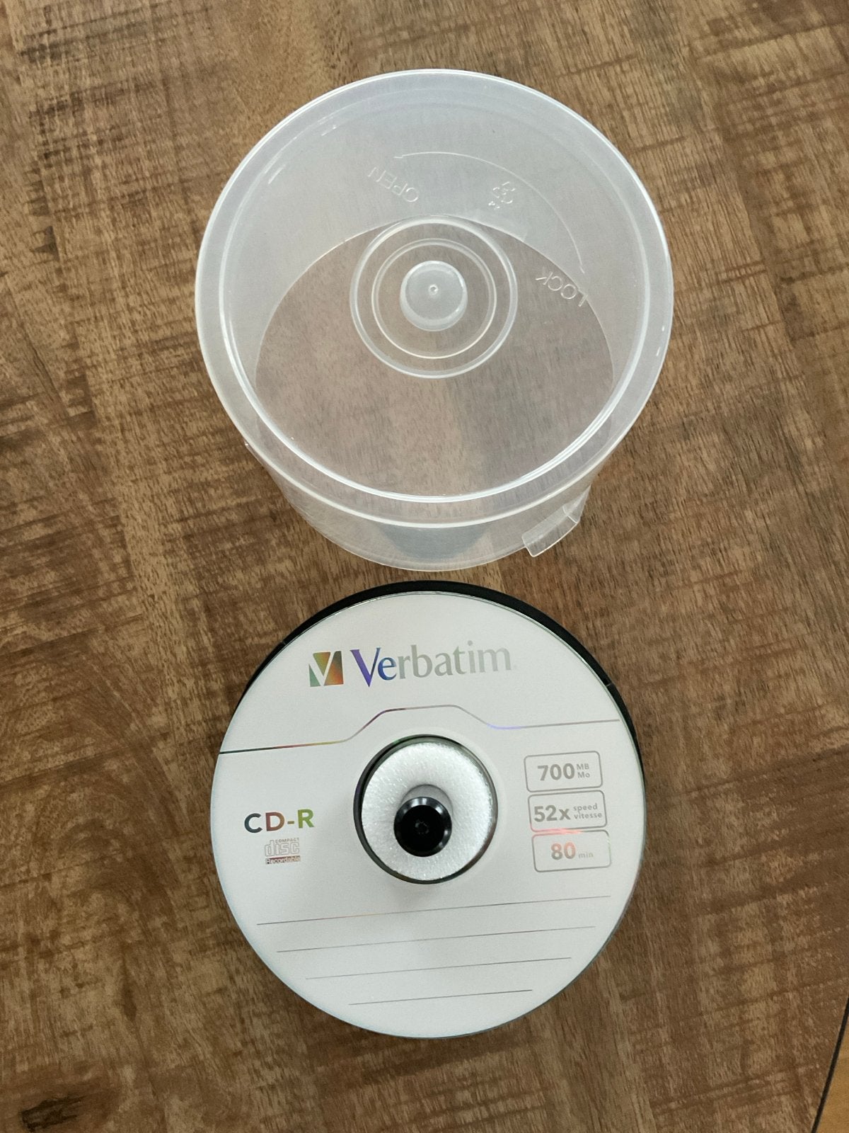 Verbatim CD-R 700MB 52x - 30 st ongebruikt, Computers en Software, Ophalen, Nieuw, Cd, Op spindel