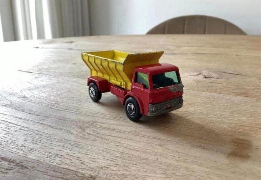 Ford D-Series Tipper Truck van Matchbox jaren 70, Ophalen of Verzenden, Gebruikt, Bus of Vrachtwagen