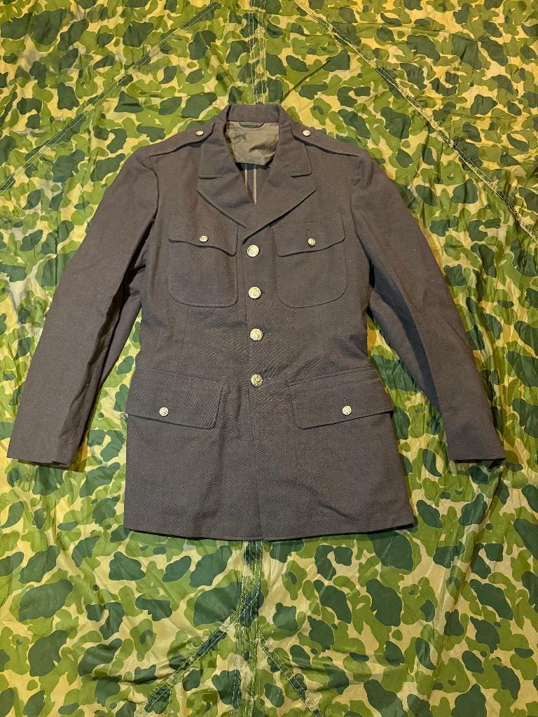 Tweede wereldoorlog US Blanco A class jacket 1940, Verzamelen, Militaria | Tweede Wereldoorlog, Ophalen of Verzenden, Landmacht